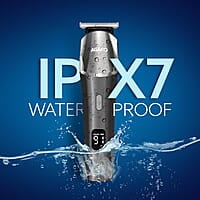 AGARO Royal Multi Grooming Kit For Men, 9in1 5 Combs Metal Body 120 Min Usage