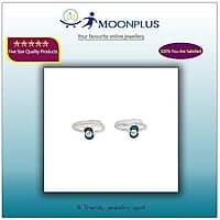 Silver Toe ring with enamel/side toe ring, Metti