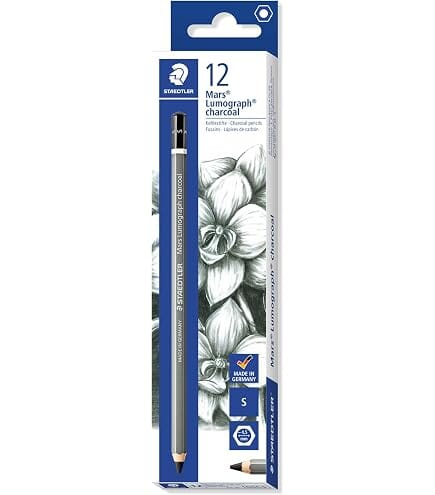 STA 100C LUMOGRAPH CHARCOAL PENCILS - S STA 100C LUMOGRAPH CHARCOAL PENCILS - S