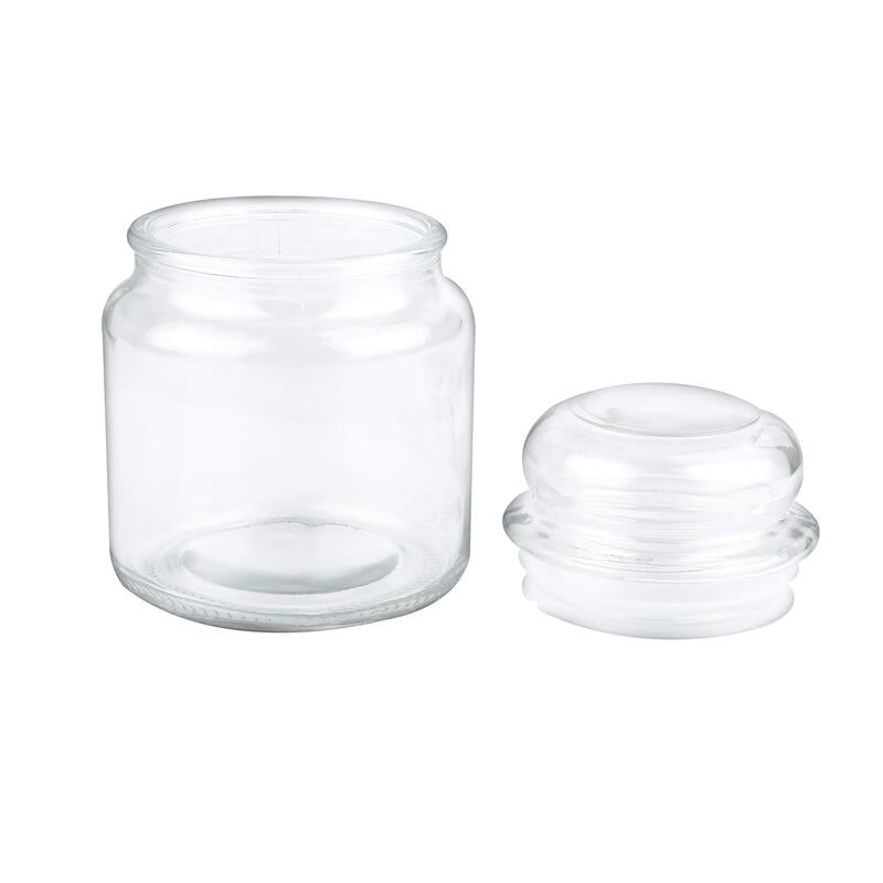 130ml DOME Glass Jar with Clear Cap 130ml DOME Glass Jar with Clear Cap