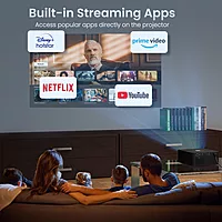 Portronics Beem 510 Projector – 1080p Native, 4K Ready, 3000 Lumens, compact, Wi-Fi enabled, HDMI/USB ports. Perfect for movies, gaming, and presentations.
