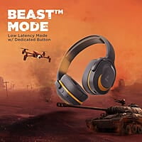boAt Rockerz 425 Bluetooth Wireless On Ear Headphones Signature Sound, ENx Tech, ASAP Charge, 25H Playtime, Bluetooth V5.2, Dual Pairing with Mic