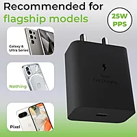 UltraProlink UM1347BLK - Boost PD 25W Travel Charger (Black)