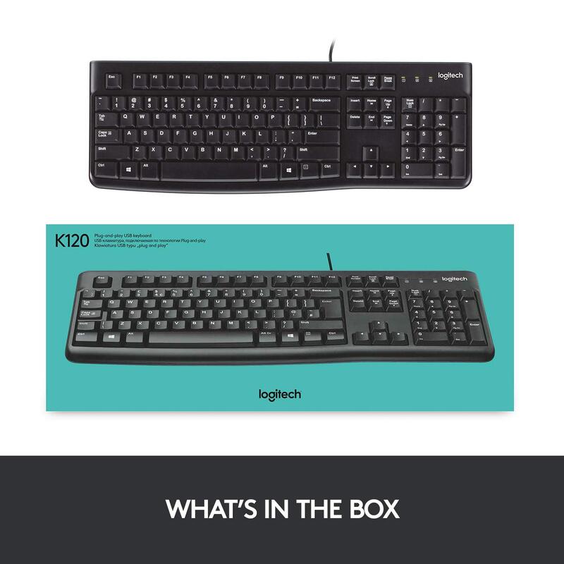 LOGITECH KEYBOARD K120 USB