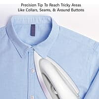 AGARO Eva Electric Dry Iron, 1000W, Non- Stick Coated Heavy Sole Plate