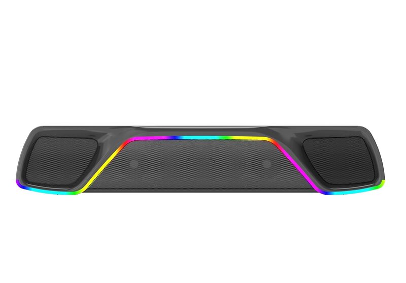 Live Tech DEE-J RGB Gaming Speaker – USB Powered, Vibrant RGB Lighting | Crystal-Clear Audio for Gaming, Music & Movies | Perfect for PC & Console Setup