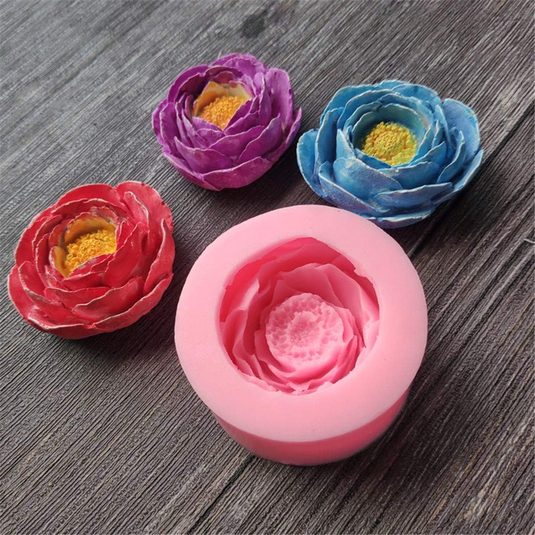 Silicon Mold Candle Flower