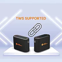 Just Corseca Sonic Sphere 450W Bluetooth Speaker – Karaoke | TWS | 12H Playtime | Black
