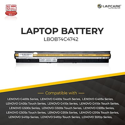 Lapcare L12L4E01 121500176 Laptop Battery for Lenovo Eraser G50-80 Z40 Z40-70 Battery