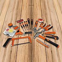 IBELL TB145-9, 145 Piece Socket Wrench Auto Repair Tool Combination Package Mixed Tool Set