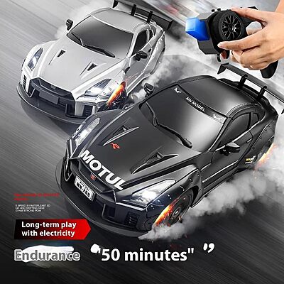 MN268 1:16 Scale RWD Drift RC Car – GTR Style | 2.4GHz RTR High-Speed Remote Control Car