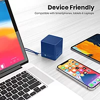 Portronics Bounce 2 – 5W Bluetooth Speaker | Compact, Clear Audio, FM Radio & Portable Music Entertainment Anywhere
