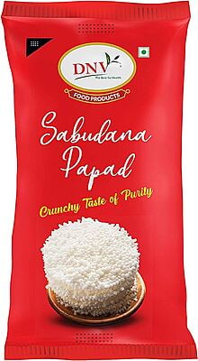 DNV Sabudana Papad, 480 g - Pouch