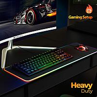 Zebronics Zeb-Max V2 RGB Keyboard features customizable RGB lighting, mechanical feel keys, and a durable design. Perfect for gamers and typists, it enhances your setup with vibrant colors.