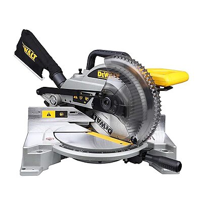Compound Miter Saw Machine, 254mm 10" 1650W DW714 Electric: Dewalt