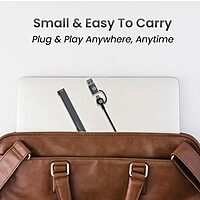 Portronics Mport 31 Plus – 5-in-1 USB Hub, Dual Plugs, compact design, supports multiple devices, high-speed data transfer, ideal for laptops and desktops, enhances connectivity options.