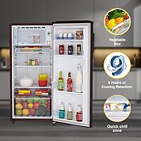 Whirlpool 184 L 2 Star Direct-Cool Single Door Refrigerator