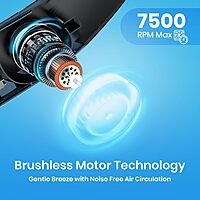 Portronics CoolAid Neck Fan – Enjoy hands-free cooling with this lightweight neck fan featuring a 4000mAh battery for long-lasting comfort. Perfect for hot days and outdoor activities!