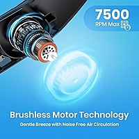 Portronics CoolAid Portable Rechargeable Neck Fan With Cooling Plate Technology, 360° Cooling, Scroll Fan Control, LED Display, Brushless Motor, 4000mAh Battery, Adjustable Neck Fan, Light Weight Portronics CoolAid Portable Rechargeable Neck Fan With Cooling Plate Technology, 360° Cooling, Scroll Fan Control, LED Display, Brushless Motor, 4000mAh Battery, Adjustable Neck Fan, Light Weight