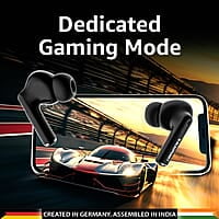 Blaupunkt BTW100 LITE in Ear TWS Bluetooth Earbuds I HD Sound I Gaming Mode I Low Latency I 30H Playtime* I TurboVolt Charging I BT Version 5.3 I Intuitive Touch Controls