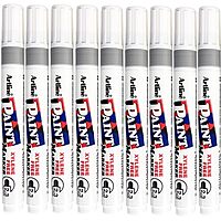 Artline White Plastic Body Paint Marker – Permanent | Pack of 10 Artline White Plastic Body Paint Marker – Permanent | Pack of 10