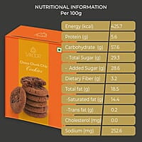 SMOOR Premium Choco Chunk Chip Cookies Crunchy & Sweet Gourmet Cookie Biscuits150g