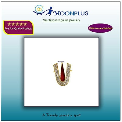 Gold Plated Vishnu Nama/Balaji Nama Gold Plated Vishnu Nama/Balaji Nama