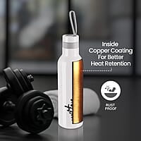 MILTON Smarty Stainless Steel Water Bottle, 730 ml