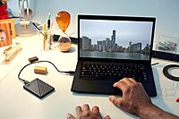 WD My Passport 1TB Portable External HDD, USB 3.0, Encrypted, Auto Backup, Black