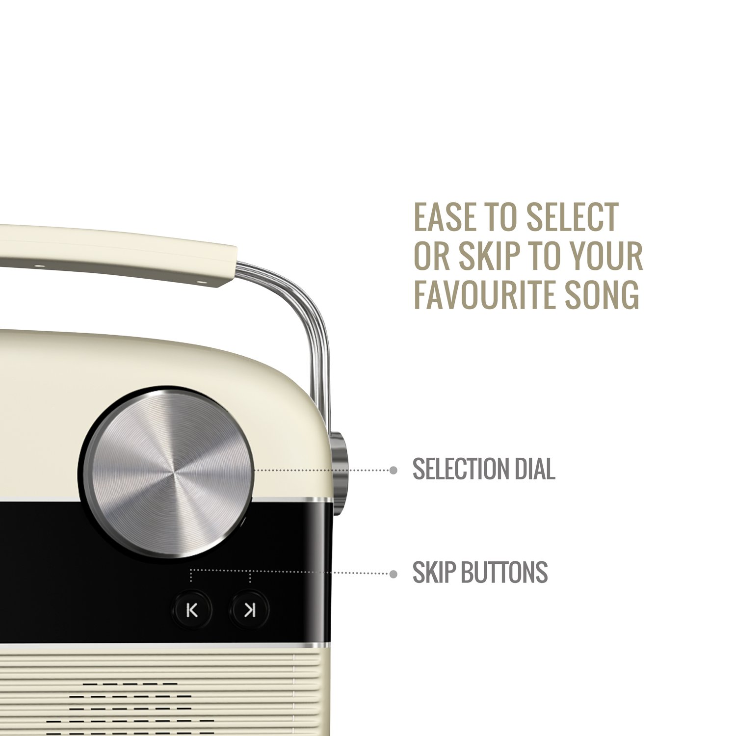 Saregama Carvaan Music (White)