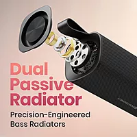 Portronics Fynix 30W Speaker – 360° Immersive Sound, TWS Connectivity & Type-C Charging for Parties & Outdoor Fun