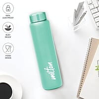 MILTON Aqua 1000 Stainless Steel Water Bottle, 950 ml
