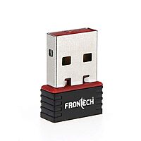 Front tech Wifi Dongle 150 Mbps Mini Wireless Network USB Wi-Fi Adapter for PC, Desktop, Laptop. Compact design, easy setup, reliable connection for seamless internet browsing and streaming.