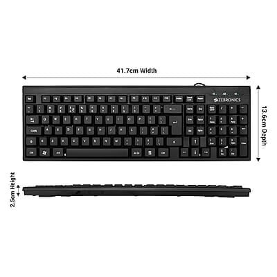 Zebronics K35 (Black) Zebronics K35 (Black)