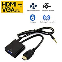 Live Tech LT-HDGATE VGA to HDMI Converter allows seamless connection from VGA devices to HDMI displays. Compact design, supports 1080p resolution, ideal for presentations and home use.