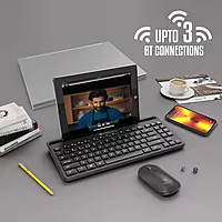Zebronics Companion 110 – Bluetooth Wireless Combo offers seamless connectivity with a sleek design. Enjoy a comfortable typing experience and reliable performance for all your devices.