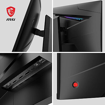MSI MAG, 27-Inch Rapid IPS, 180Hz QHD Gaming Monitor, MAG 274QRF QD E2