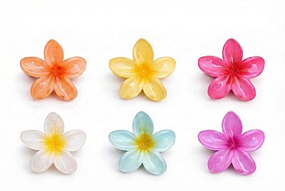Flower clip Big size(Pack of 6)
