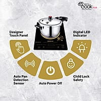 Havells Induction Glass Ceramic Cooktop Tc20 With 9 Cooking Modes Bis Approved 2000 Watt