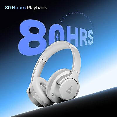 boAt Rockerz 512 ANC (Bold White) - New Arrival boAt Rockerz 512 ANC (Bold White) - New Arrival