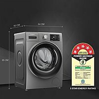 Whirlpool 9 Kg Ozone Technology 5 Star Inverter Front Load Fully Automatic Washing Machine