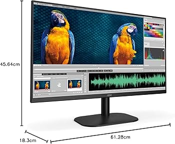 AOC 27B2H2 27 Inch IPS Monitor – FHD | 100Hz | 102% sRGB