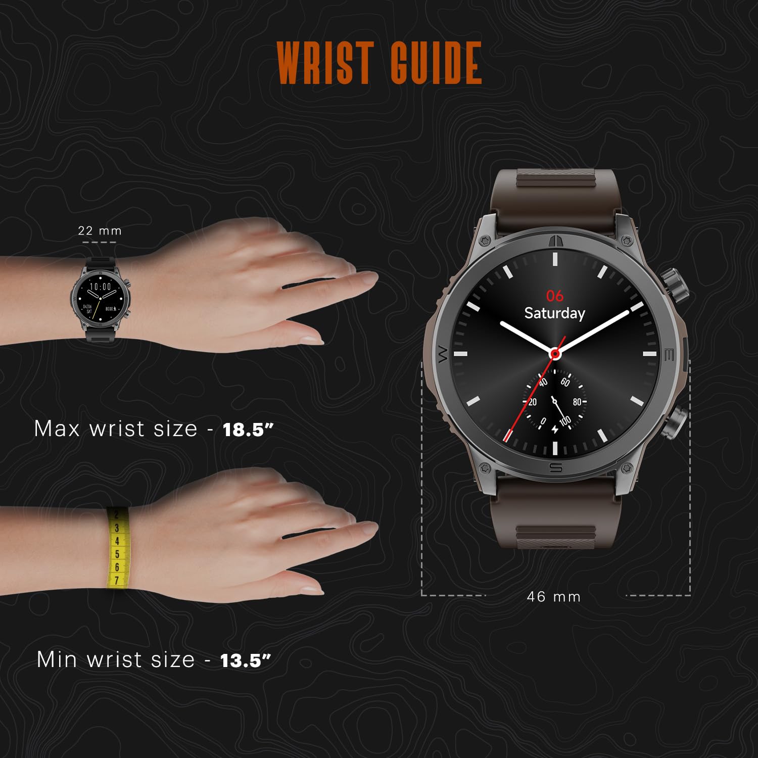 Noise Endeavour Rugged Design 1.46" AMOLED Display Smart Watch