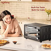 Lifelong OTG 23 Litre - Electric Oven Toaster Griller for Kitchen- 1380W, 3 Heating Mode, Temp & Time Control