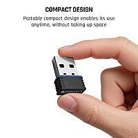 ZEBRONICS ZEB-USB150WF1 WiFi USB Mini Adapter offers seamless connectivity with speeds up to 150 Mbps, compact design for portability, and easy plug-and-play setup for instant internet access.