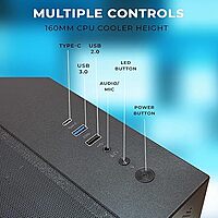 Lapcare LGT-450 Mid-Tower RGB Gaming Case