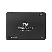 Zebronics SD102 2.5 SATA SSD (1TB) offers high-speed data transfer, reliable performance, and enhanced durability. Ideal for upgrading your laptop or desktop for faster boot and load times.