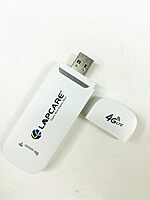 Lapcare LDF-90 4G USB Dongle – Plug-and-Play | 150 Mbps/50 Mbps Speed | Works with Major Indian SIMs | Wi-Fi Hotspot for Up to 10 Devices | 1-Year Warranty