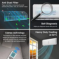 Godrej 1 Ton 5 Star, 5 Years Comprehensive Warranty, 5-in-1 Convertible Cooling, Inverter Split AC