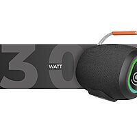 Just Corseca Sushi Bliss 30W Bluetooth Speaker – Mic & Karaoke | BT 5.4 | 12H Playtime | Black